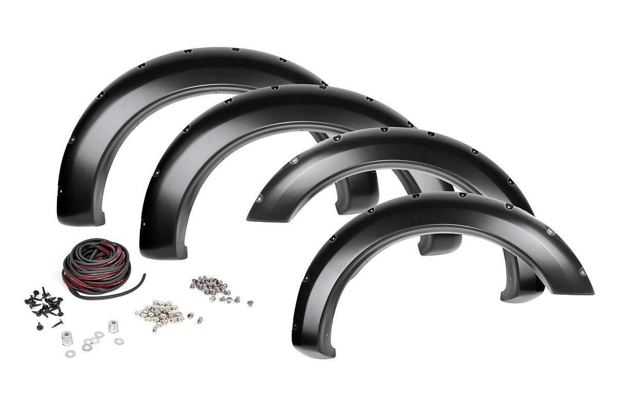 Расширители колесных арок: изготовление своими руками, установка универсальных пластиковых, резиновых фендеров крыла