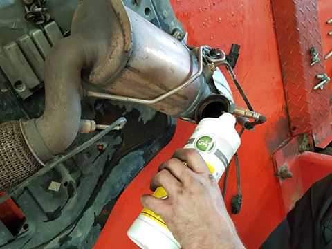 Сажевый фильтр на дизельном двигателе: как промыть и очистить