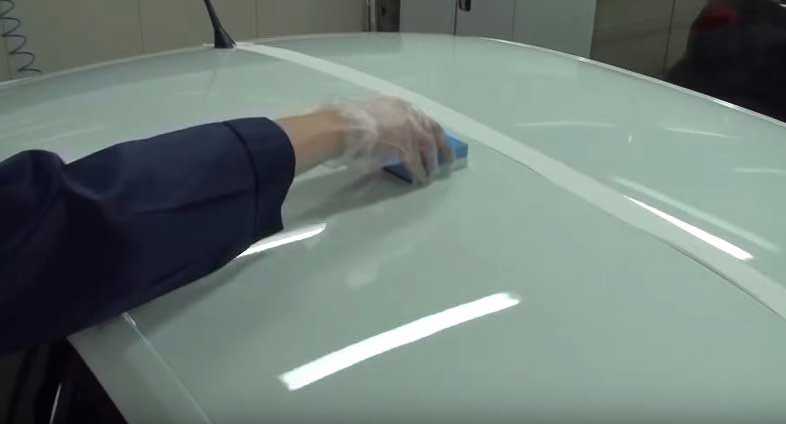 Описание и технология нанесения жидкого стекла на автомобиль