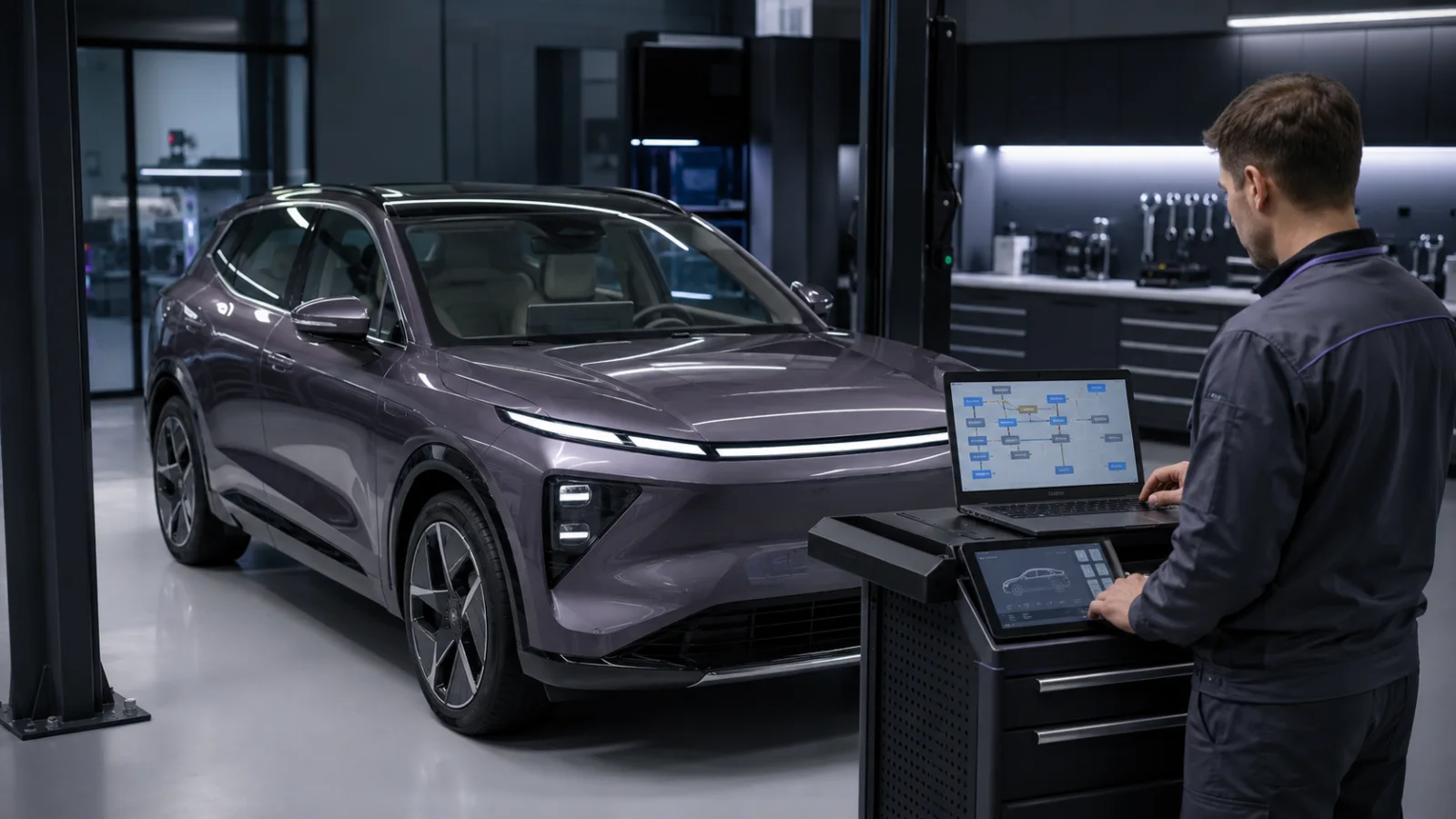 Mazda — проверка интерфейса после работ