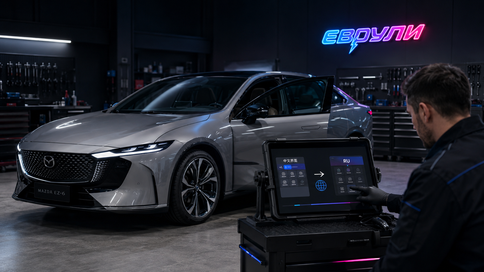 Mazda — цифровые функции и настройки