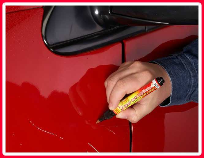 Карандаш для удаления царапин на автомобиле, маркер и другие средства