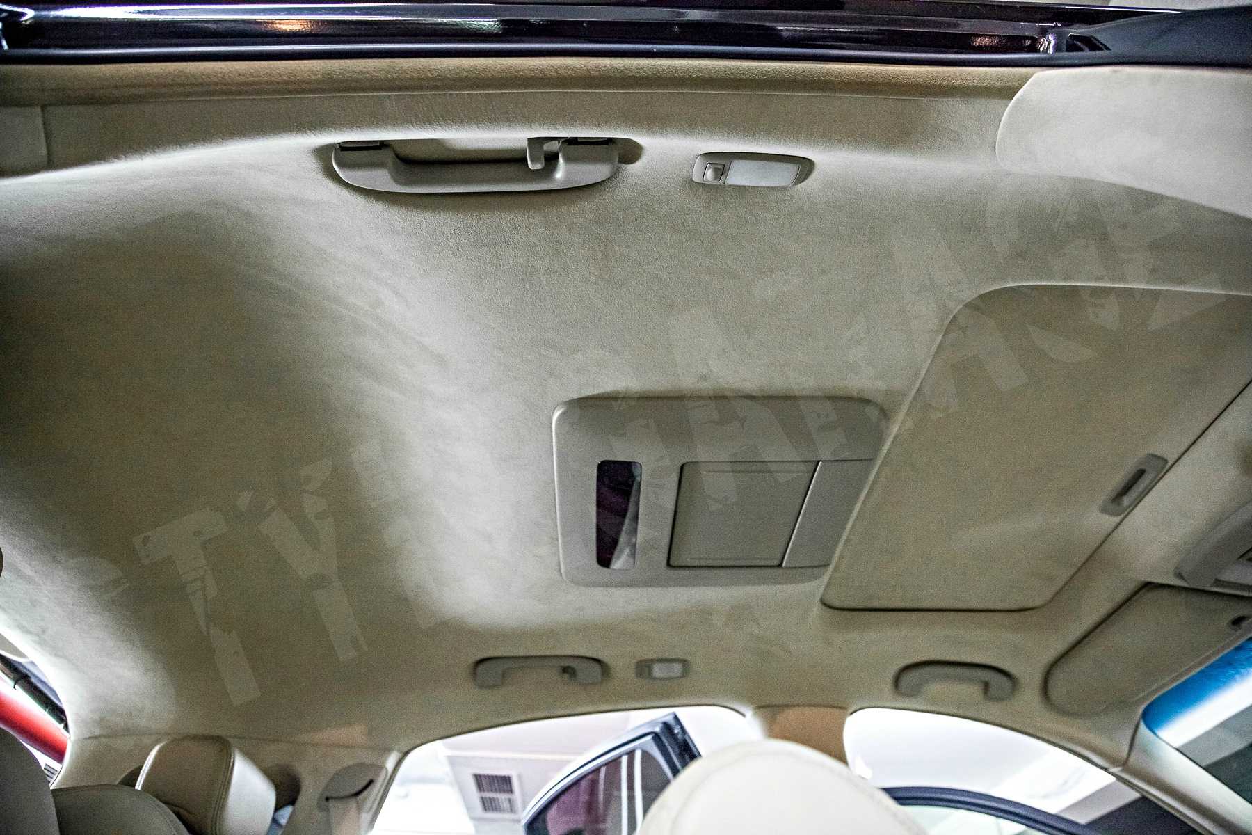 Прожег обшивку потолка в машине: как делать ремонт?