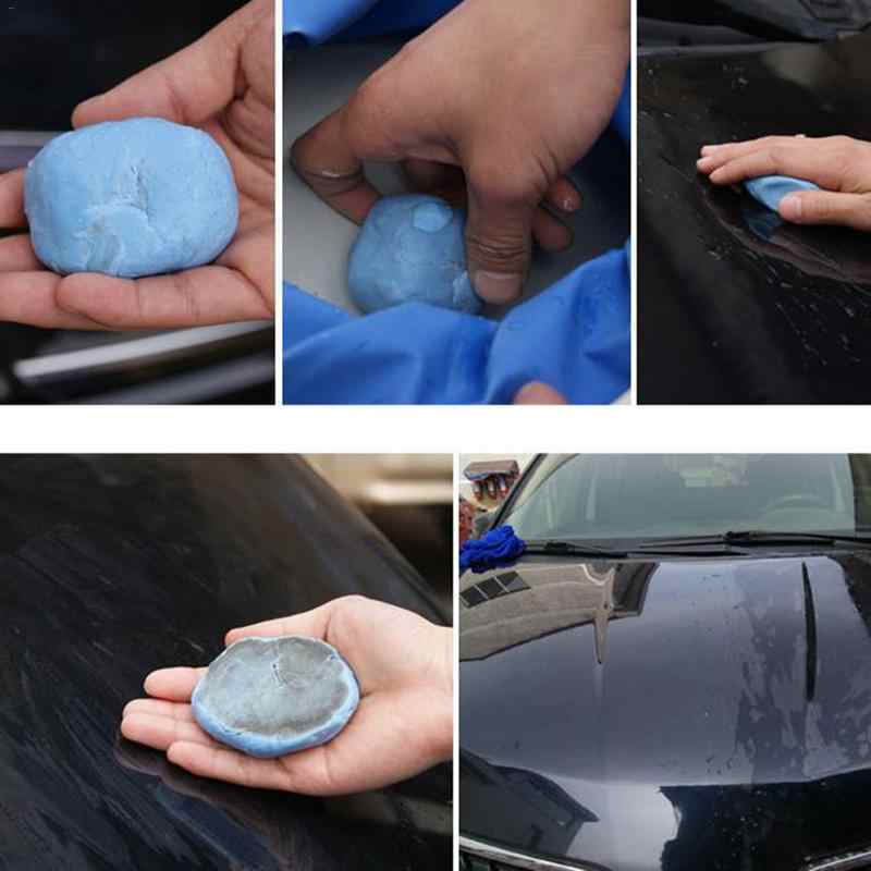 Синтетическая синяя глина для очистки автомобиля Когда необходима полировка кузова и лобового стекла Как правильно выполнить полировку глиной 3М: особенности полирования