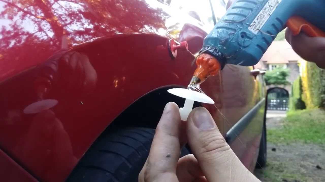 Ремонт вмятин на автомобиле без покраски своими руками