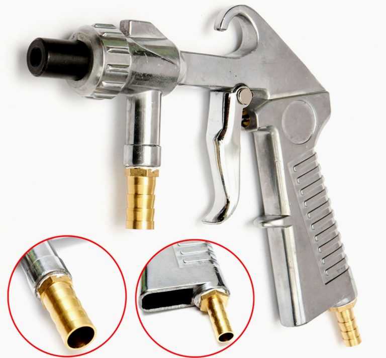 Пескоструйный пистолет для компрессора: как работает, выбор, устройство