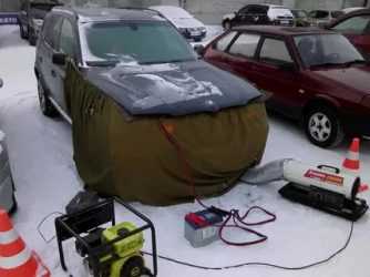Прогрев двигателя автомобиля зимой: нужен или нет?