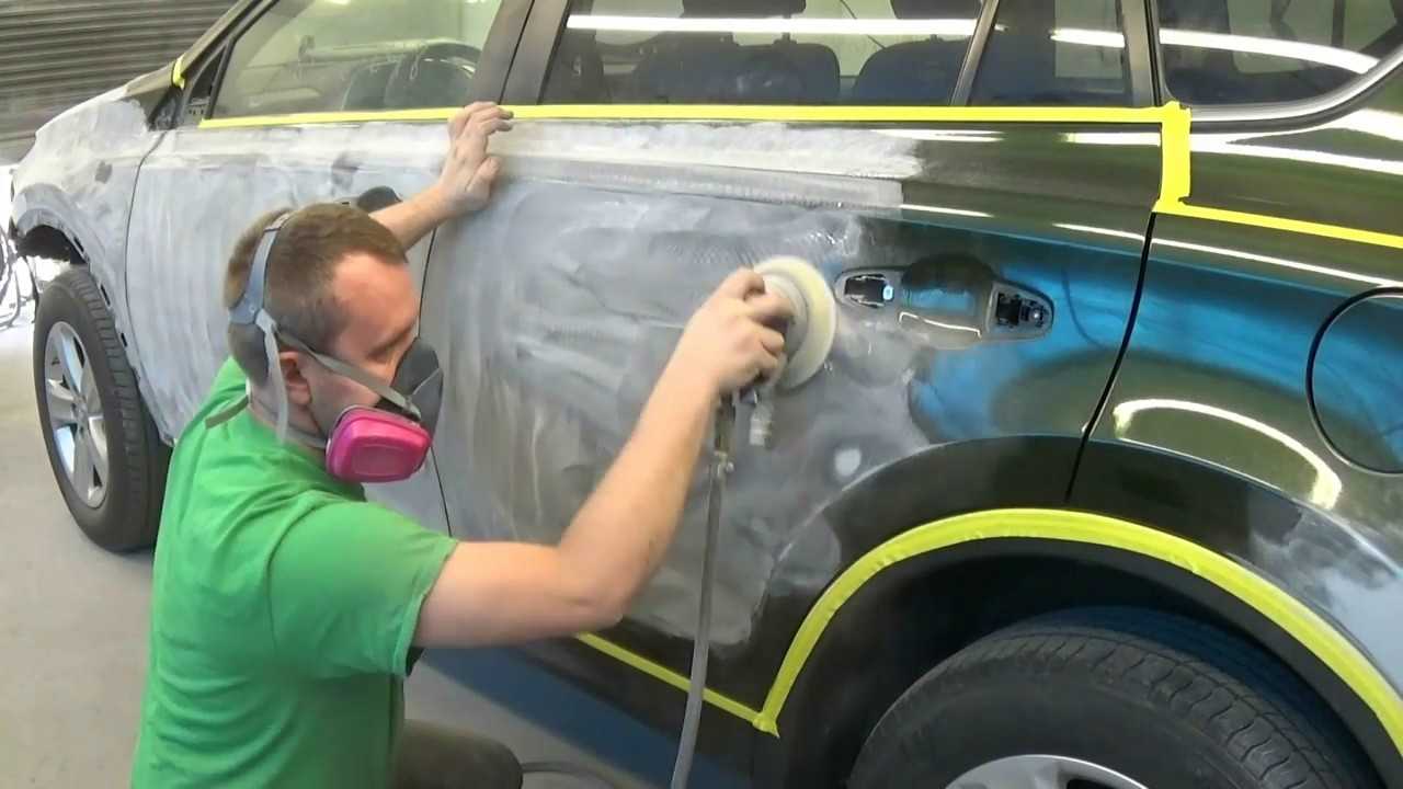 Покраска автомобиля своими руками в домашних условиях