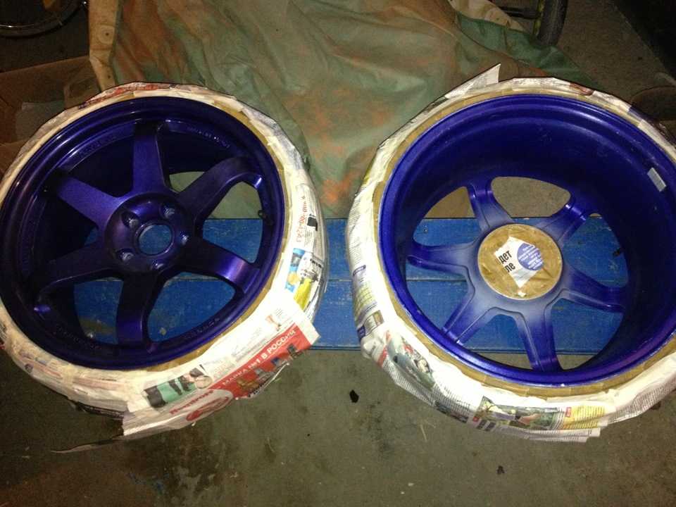 Какой краской покрасить автомобильные диски?