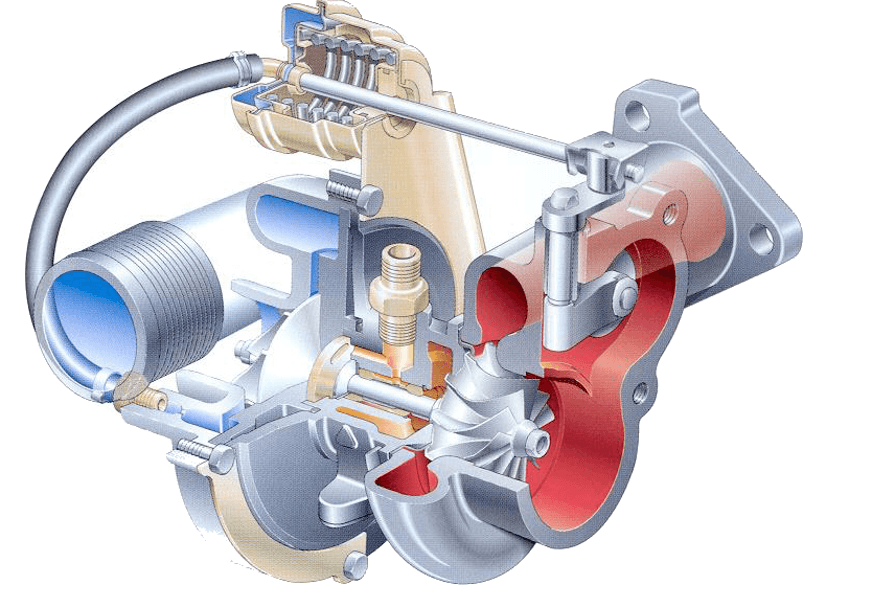 Самостоятельная проверка турбокомпрессора дизельного двигателя Проверка нагнетателя без снятия Наличие масла в корпусе турбины, люфт вала, крыльчатка