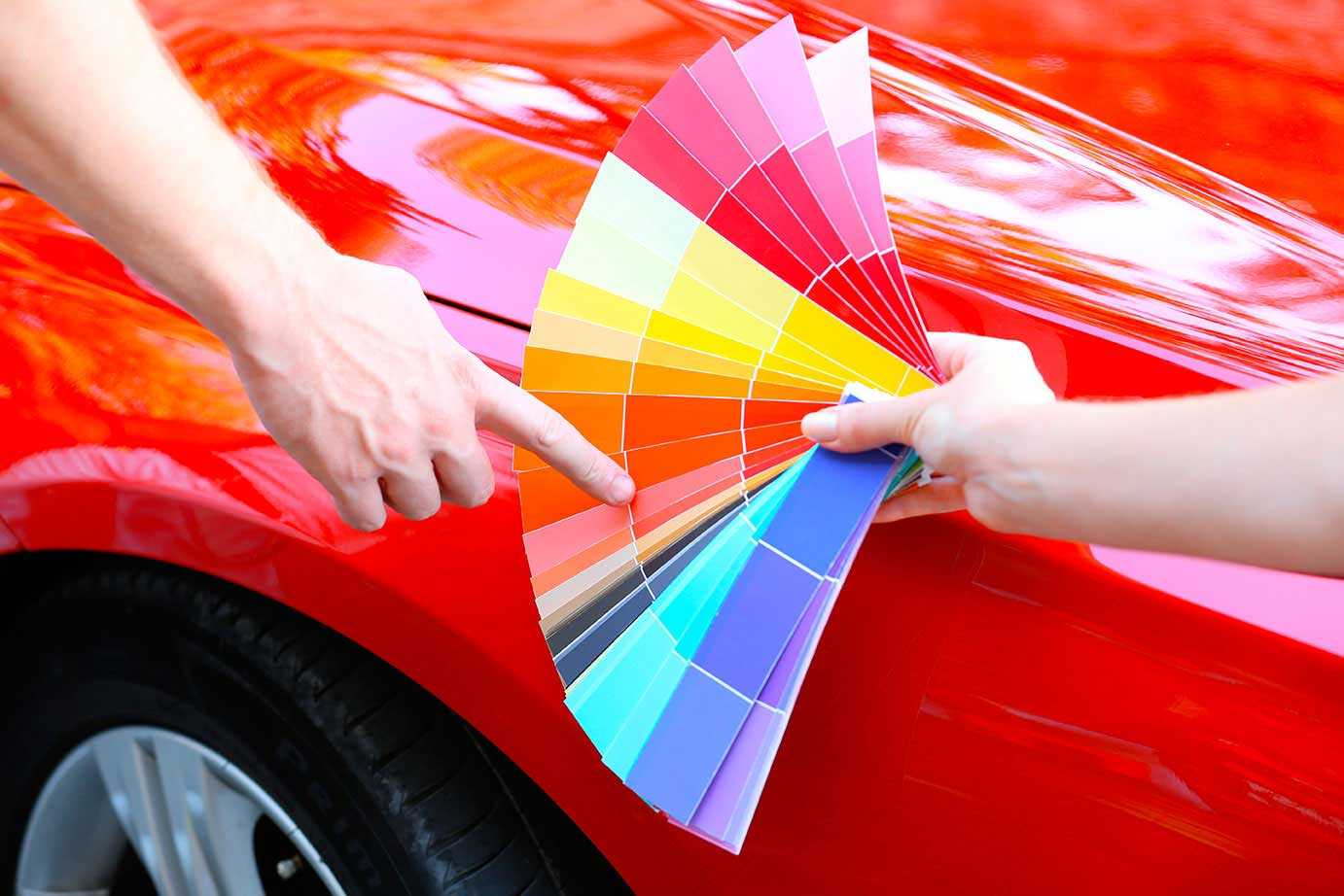 Автомобильные краски: каталог цветов и правила выбора автоэмалей
