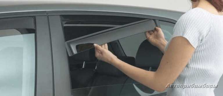 Правильная установка дефлекторов на авто: инструкция как не сломать