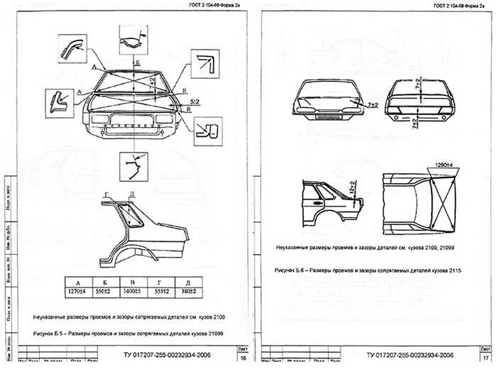 Проверка геометрии кузова авто