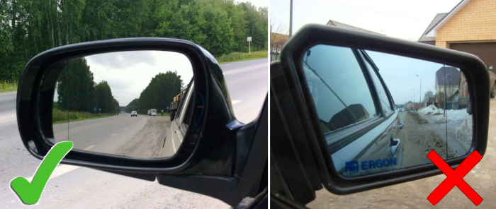 Ответ на вопрос как правильно настроить боковые зеркала автомобиля, не так очевиден, как кажется Важно, чтобы настройка зеркал заднего вида в легковом автомобиле была произведена правильно 