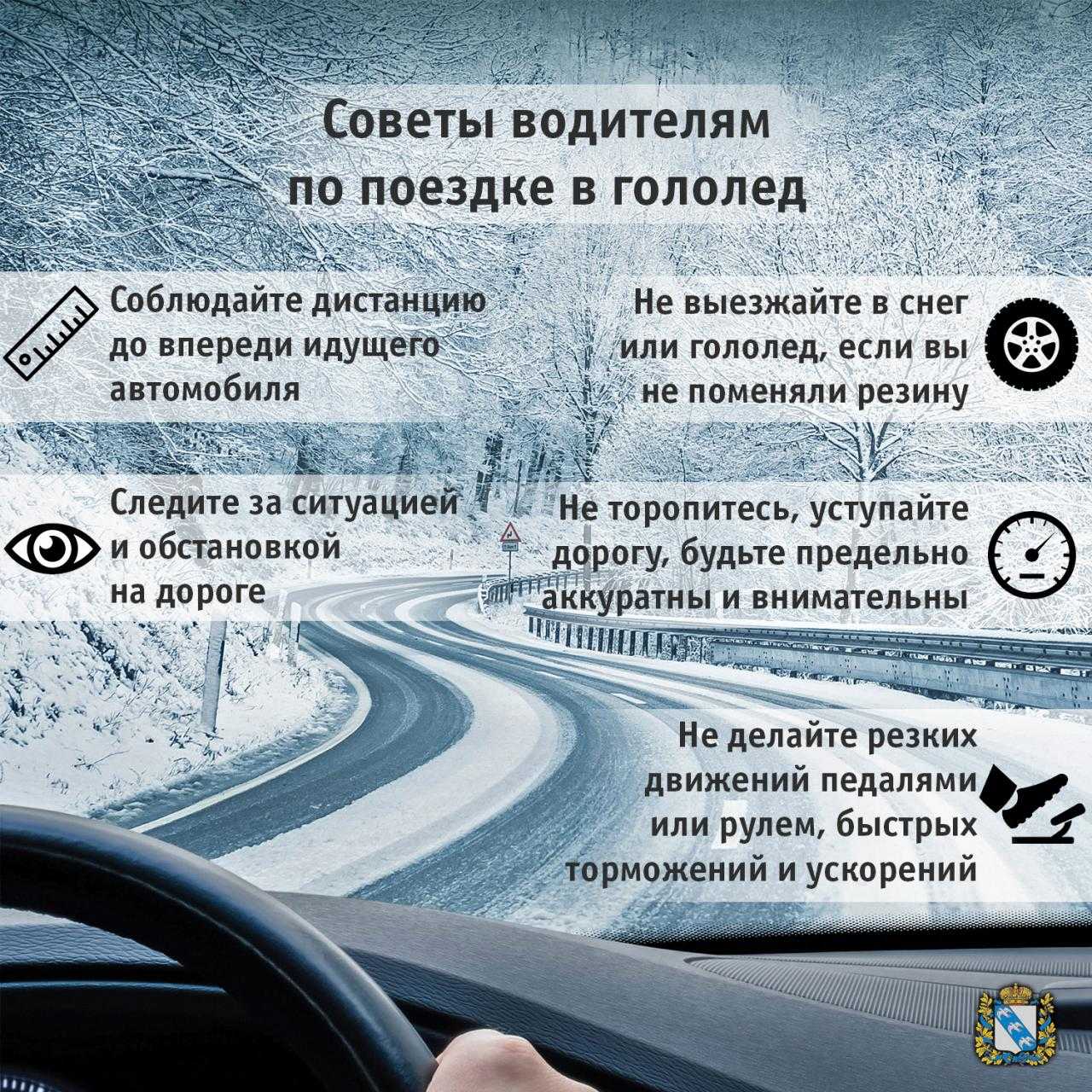 Правила вождения в сложных дорожных условиях