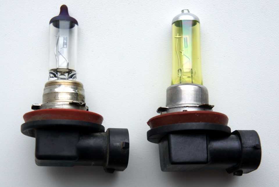 Светодиодные противотуманные фары, виды ламп для птф, разрешена ли установка ксенона