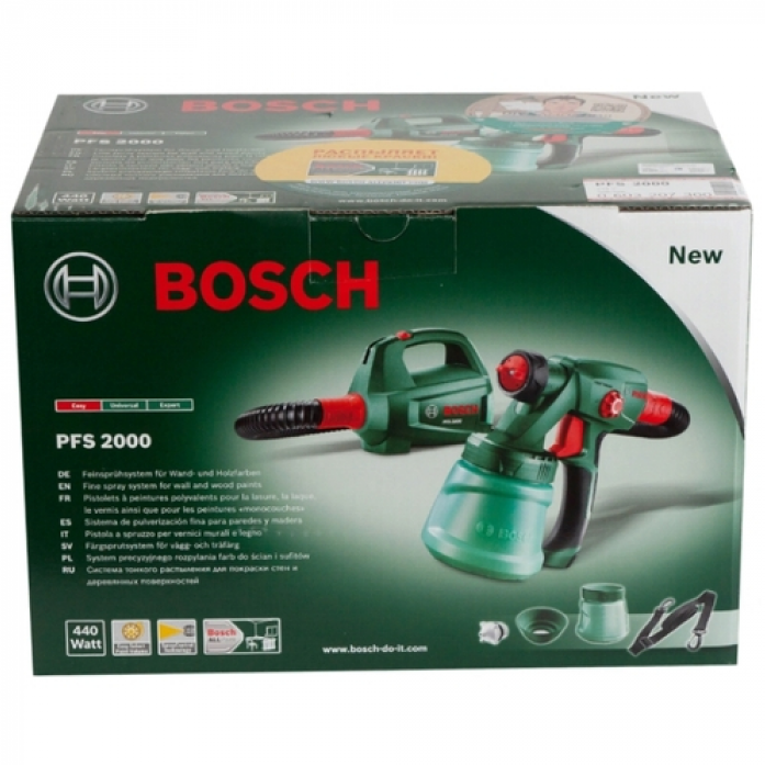 Электрический краскопульт Bosch PFS 55: описание и харакеристики