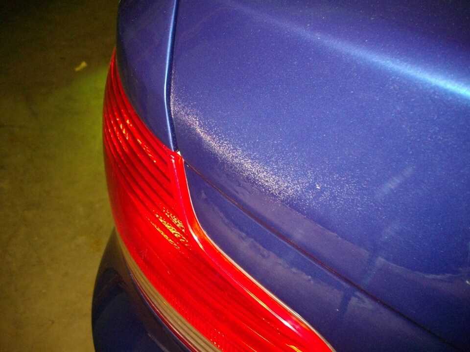 Как убрать потеки после покраски автомобиля?