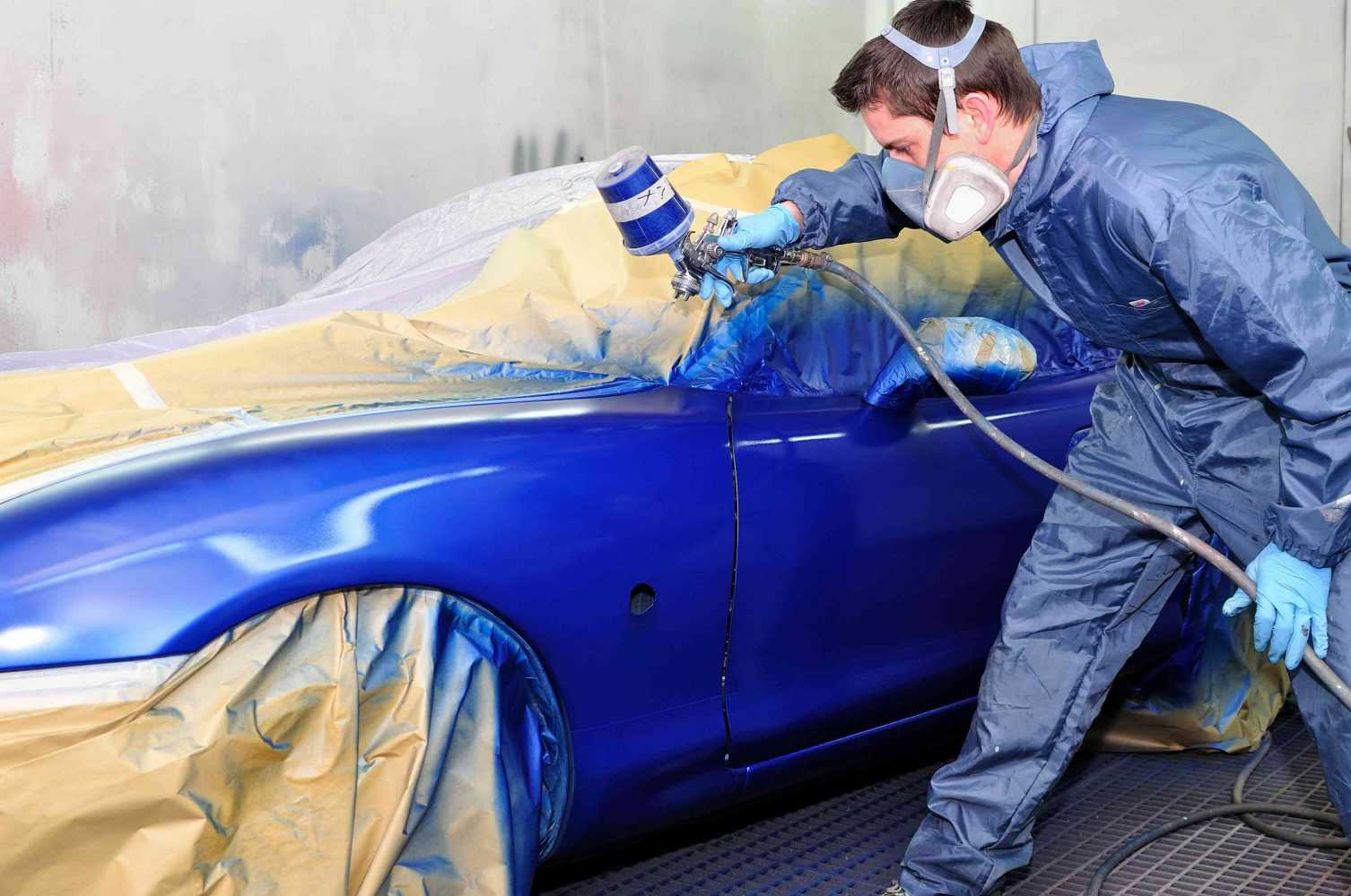 Расходные материалы и инструменты для покраски автомобиля Подготовка рабочего места Технологическая последовательность выполнения процесса окраски