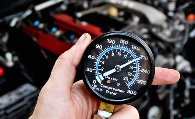 Инструкция по проверке компрессии в цилиндрах двигателя: этапы и видео