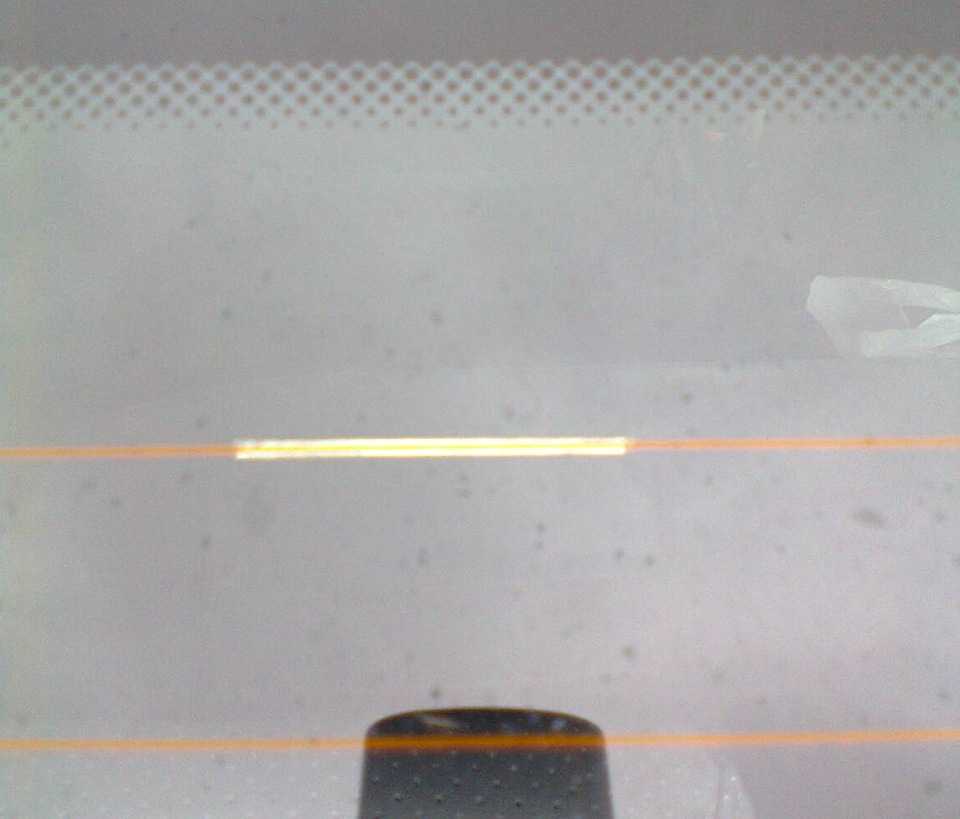 Ремонт нитей обогревателя заднего стекла автомобиля