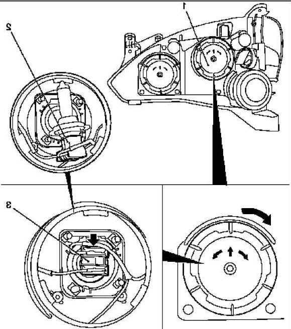 Замена лампы опель корса
