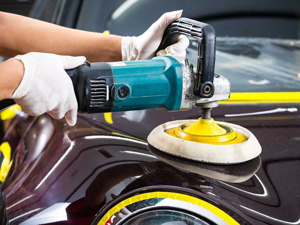 Абразивная полировка кузова автомобиля. процесс полирования