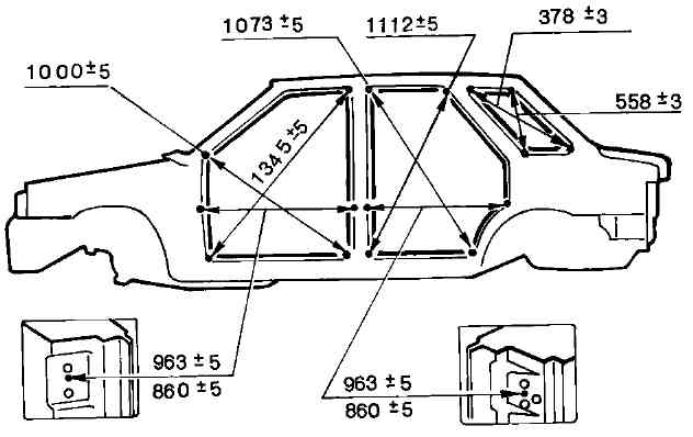 Как проверить геометрию кузова авто в домашних условиях
