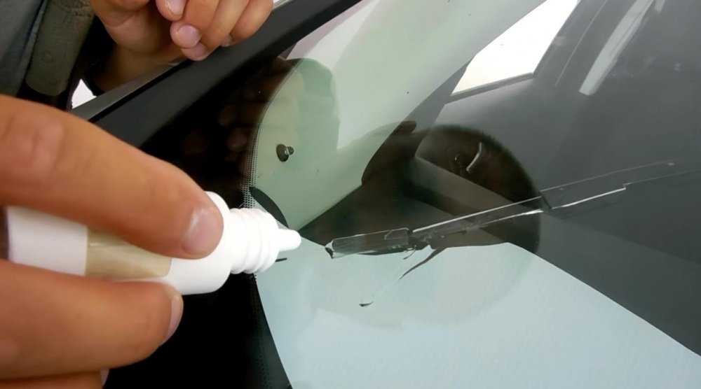 Как убрать трещину на лобовом стекле? - пошаговая инструкция с фото | кузов