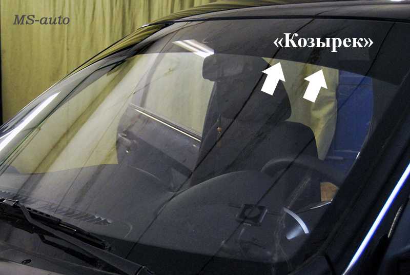 Полоска на лобовое стекло автомобиля - это элемент тонировки, который должен соответствовать ГОСТу Какие нормативы и необходимые материалы для оклейки лобового стекла Инструкция по нанесению пленки