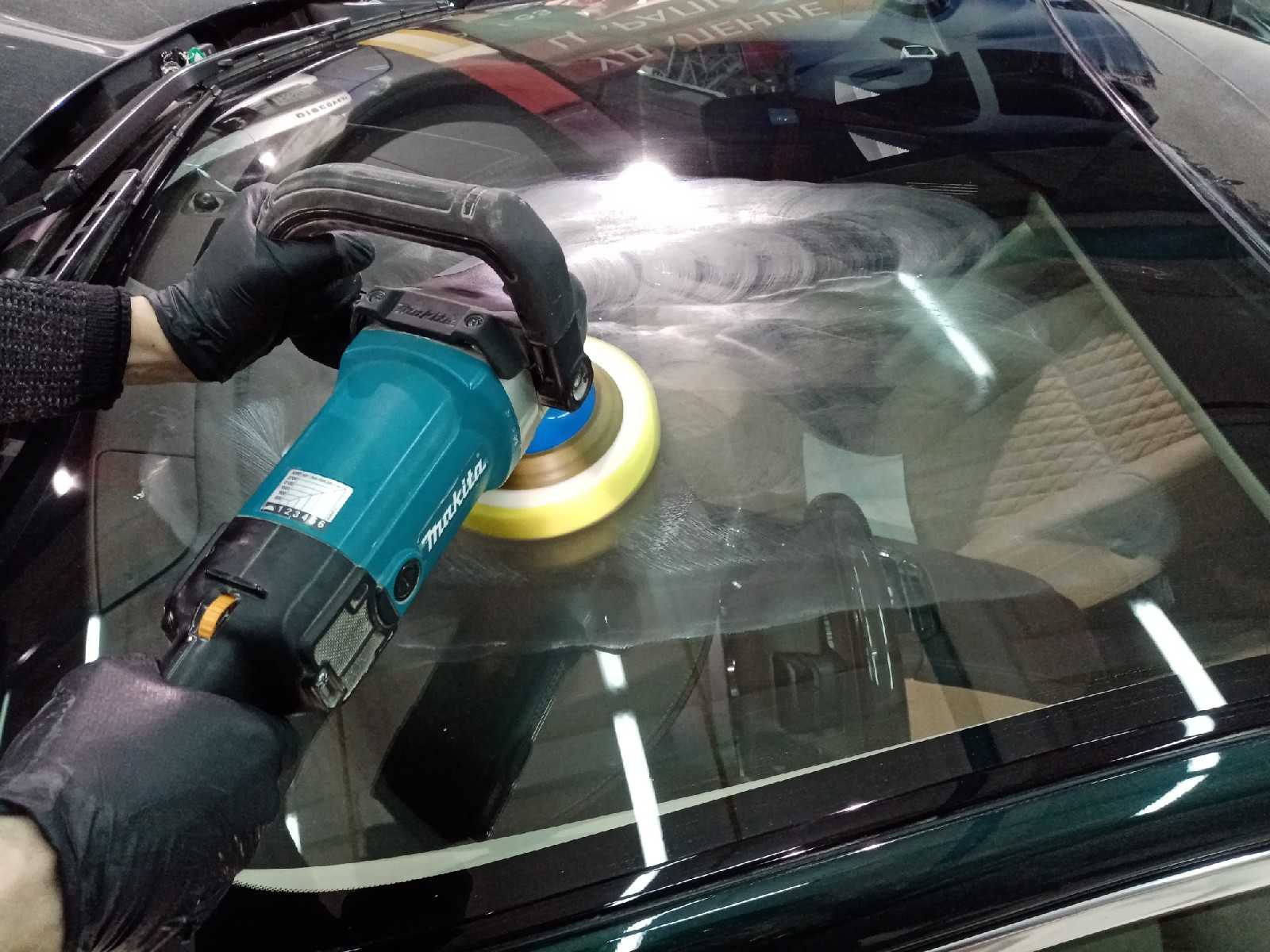 Полировка стекла автомобиля от царапин — полная технология - mensdrive.ru