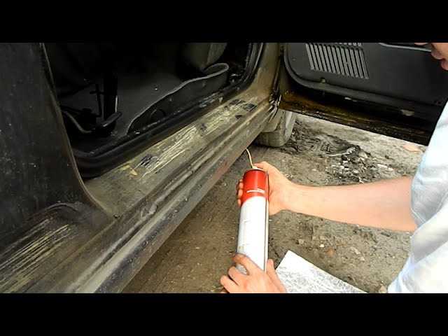 Пошаговая инструкция: как вытянуть порог на машине своими руками