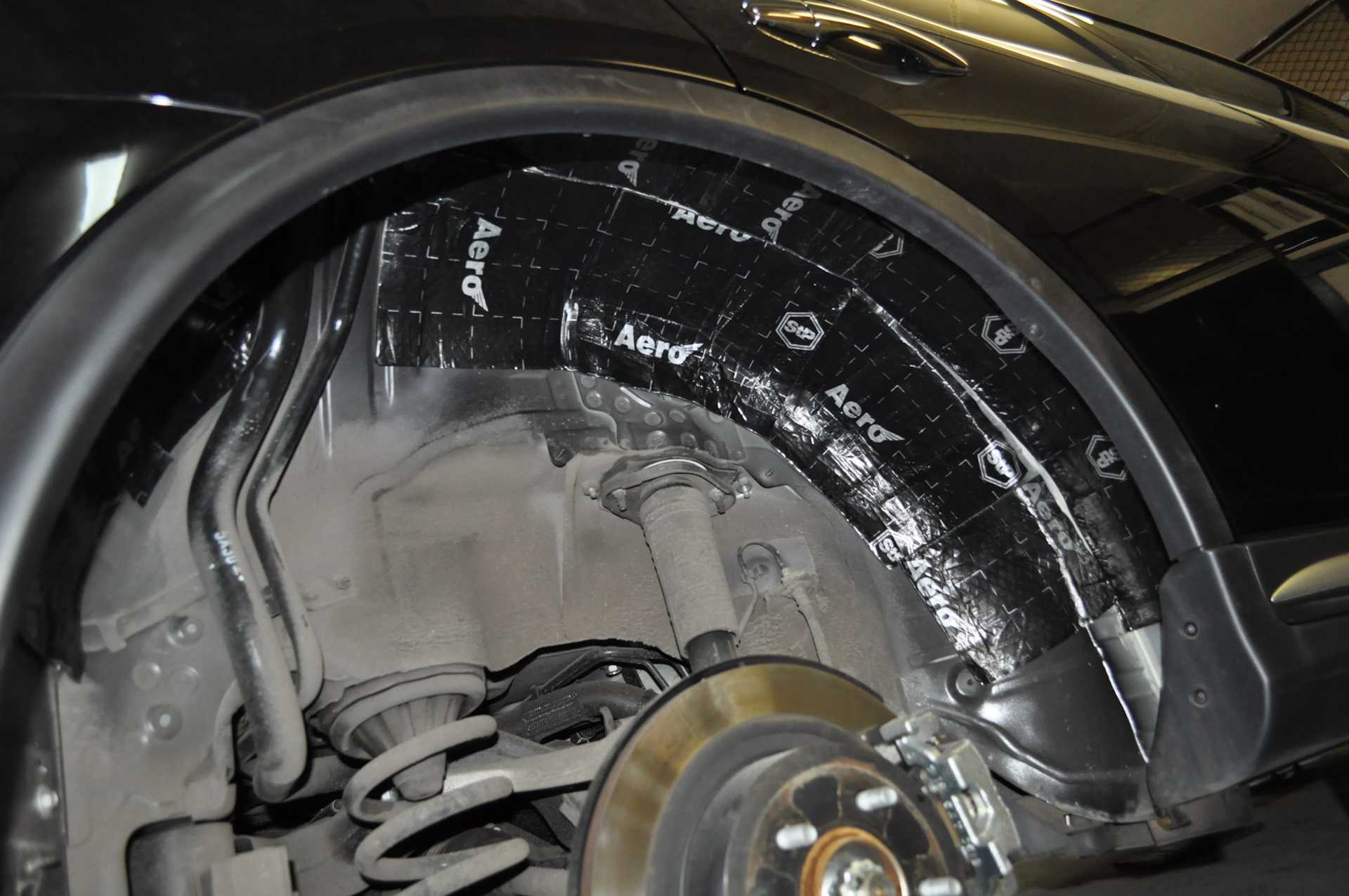 Как сделать шумоизоляцию арок колес автомобиля правильно