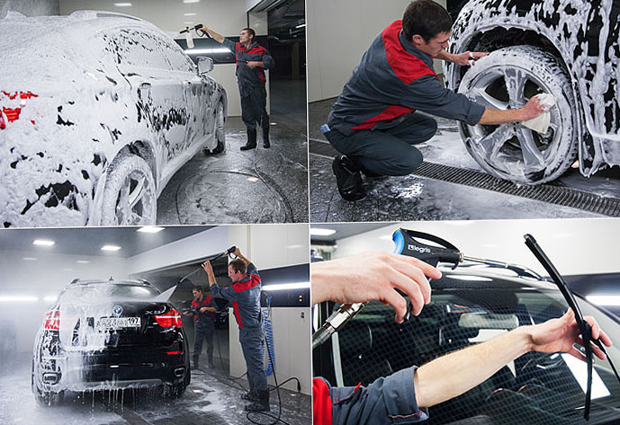 Как правильно мыть машину на автомойке самообслуживания